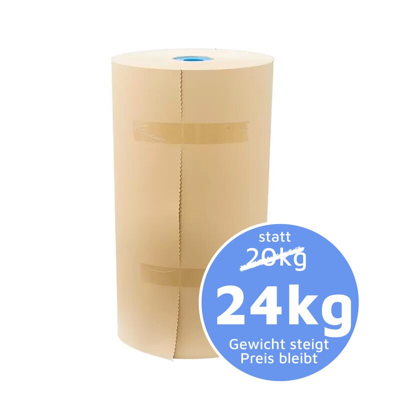 Natronmischpapier 100 cm - 20 kg Packpapier