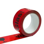 Zu diesem Packband Packband mit dem Hinweis Vorsicht Glas