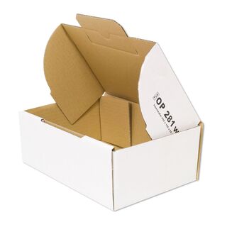 230x150x85mm Bedruckter Karton OP 281 W Fefco 0426 1.1 E...