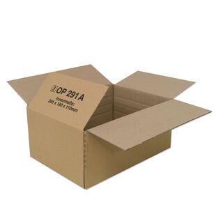 260x180x100 mm Bedruckter Faltkarton mit Automatikboden...