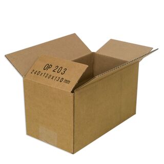 Karton 24x13x13 cm - Versandkarton 240x130x130 mm -...