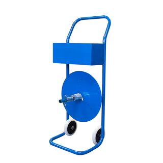 Abrollwagen für Umreifungsband