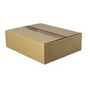 Karton 32x25x10 cm - Versandkarton 320x250x100 mm - Faltkarton 1.20 B-Welle braun OP 317