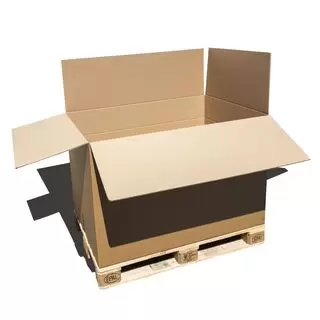 Palettenkarton 1180x780x765 mm - Karton 118x78x76,5 cm -...