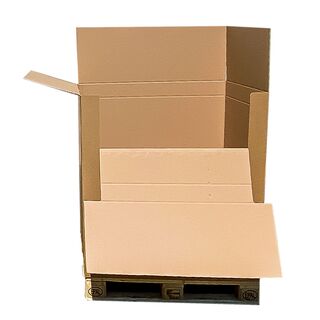 Palettenkarton 1180x780x1065 mm - Karton 118x78x106,5 cm...