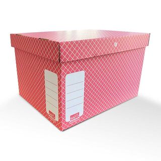 10 x Archiv Multicontainer - Tidypac - 430x335x270 mm rot...