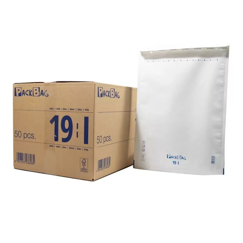 300 x Luftpolsterversandtasche 300 x 445 mm Packbag 19 / I (9) weiß
