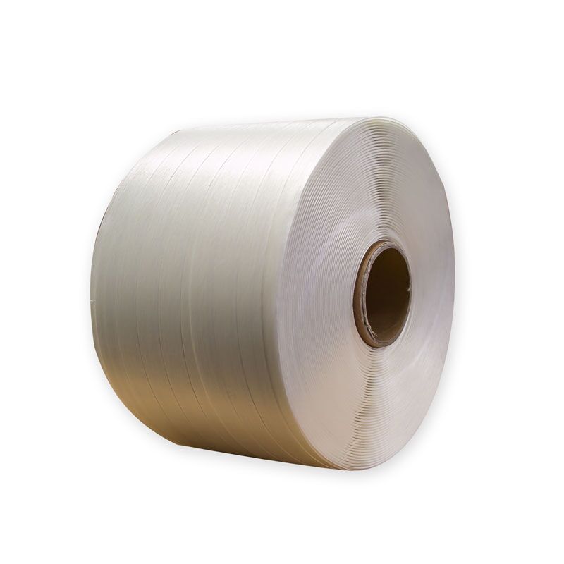 Textil Umreifungsband, natur, 25mm / 500meter Rolle - Reifest 950kg - 76 mm Kern