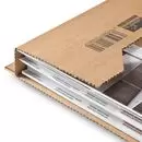 Buchverpackung zum Wickeln CP 021.09 braun, 307 x 245 x -75mm