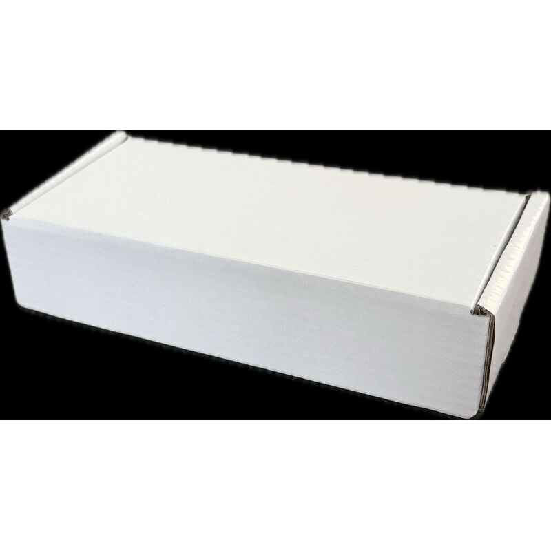 99 Stk. 280x130x60 mm Innenma Faltkarton 1.20 B-Welle weiss Fefco 0427