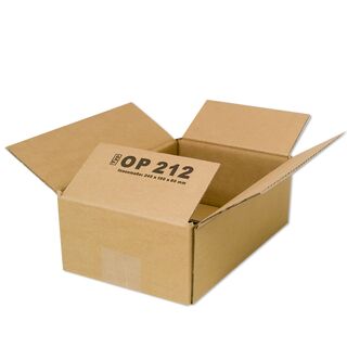 Karton 24x16x8 cm - Versandkarton 240x160x80 mm -...