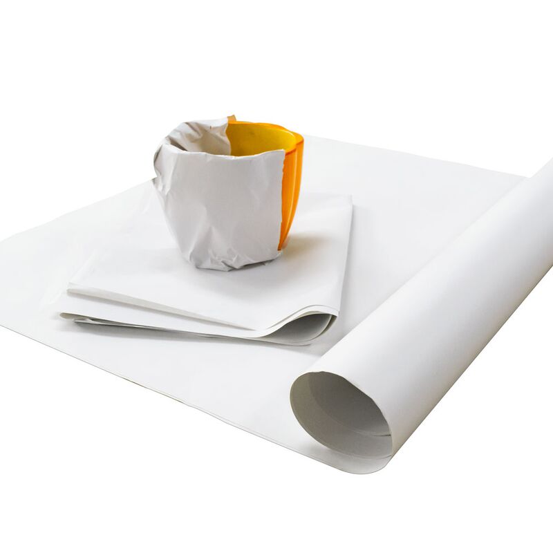 10 Kg Einschlagpapier All Natural 50cm, Bäckerseide, weiß - Papier Weinand