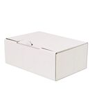 Faltschachtel 230x150x85 mm - Versandkarton 23x15x8,5 cm - OP 281 K weiss