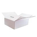 Karton 45x35x15 cm - Versandkarton 450x350x150 mm - Faltkarton OP 457D weiß