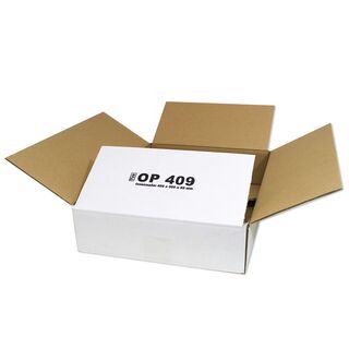 Karton 40x30x8 cm - Versandkarton 400x300x80 mm -...