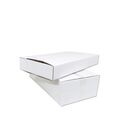 Karton 59x29x14 cm - Versandkarton 590x290x140 mm - Faltkarton OP 553D weiss