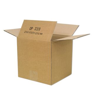 Karton 200x200x200 mm - Versandkarton 20x20x20 cm -...