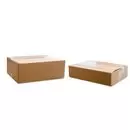 Karton 430x305x155 mm - Versandkarton 43x30,5x15,5 cm - Faltkarton OP 463D Braun DIN A3