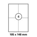 Etiketten in 105 x 148 mm Versandetiketten von LUMA